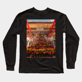 Po Lin Monastery, Lantau Island, Hong Kong Long Sleeve T-Shirt